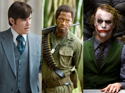 Josh Brolin (Milk), Robert Downey Jr. (Tropic Thunder), Heath Ledger (The Dark Knight) Josh Brolin (Milk), Robert Downey Jr. (Tropic Thunder), Heath Ledger (The Dark Knight)